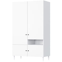 Gaby - armoire - blanc - 120x200 cm