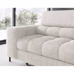 Best Mobilier 2976BL canapé Blanc - Vue supplémentaire 5