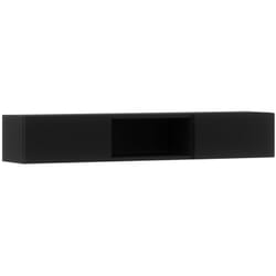 Felicia - étagère suspendue - 120 cm - noir