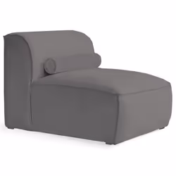 Felix - module d'assise sans accoudoirs en tissu texturé