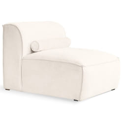 Felix - module d'assise sans accoudoirs en tissu texturé
