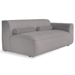 Felix - module d'assise droit en tissu texturé