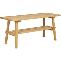 Lisa Design - Saona - banc avec rangement - bambou naturel - 70 cm - bois