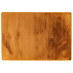 Joy - tapis rectangulaire - fausse fourrure - orange