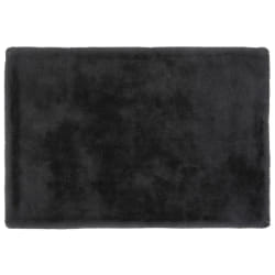 Joy - tapis rectangulaire - fausse fourrure - gris anthracite