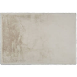 Joy - tapis rectangulaire - fausse fourrure - crème