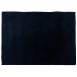 Joy - tapis rectangulaire - fausse fourrure - bleu