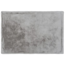 Joy - tapis rectangulaire - fausse fourrure - gris