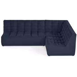 Best Mobilier 2943BM canapé Bleu - Vue supplémentaire 8