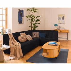 Best Mobilier 2947N canapé Noir - Vue supplémentaire 2