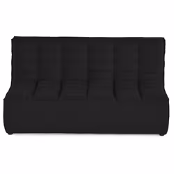 Best Mobilier 2947N canapé Noir - Vue supplémentaire 3
