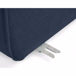 Best Mobilier 2947BM canapé Bleu - Vue supplémentaire 4