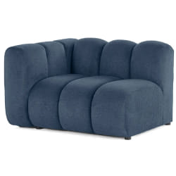 Best Mobilier 2961B canapé Bleu