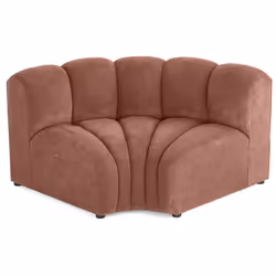 Best Mobilier 2960R canapé Rose - Vue supplémentaire 8