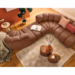 Best Mobilier 2960TER canapé Orange - Vue supplémentaire 3