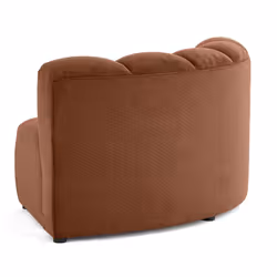 Best Mobilier 2960TER canapé Orange - Vue supplémentaire 6