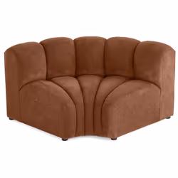 Best Mobilier 2960TER canapé Orange - Vue supplémentaire 8