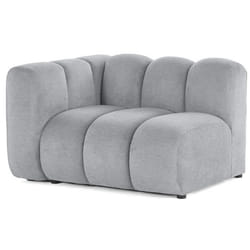 Debbie - module d'assise gauche en tissu texturé