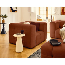 Suzano - fauteuil en tissu texturé