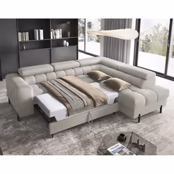Best Mobilier 2976T canapé Gris - Vue supplémentaire 3