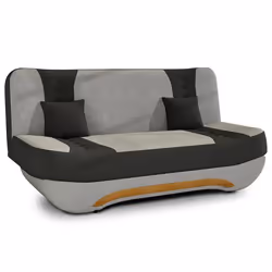 Nelson - canapé convertible clic-clac 3 places en tissu
