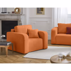 Miro - fauteuil en velours texturé