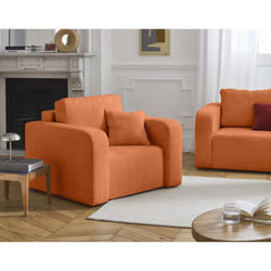 Miro - fauteuil en velours texturé
