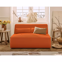 Onyx - canapé droit 2 places - en tissu mailles 3D
