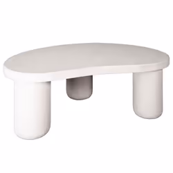 Mahara - table basse - en marbre composite - 110 cm