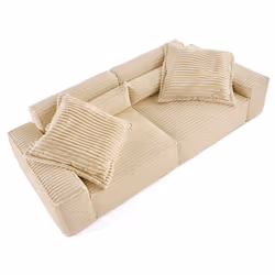 Best Mobilier 3004BEI canapé Beige - Vue supplémentaire 2