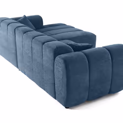 Best Mobilier 3026B canapé Bleu - Vue supplémentaire 4