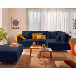 Best Mobilier 3009B canapé Bleu - Vue supplémentaire 4