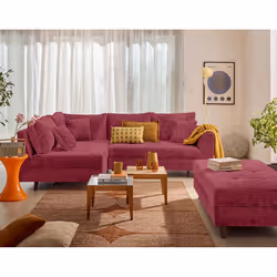 Best Mobilier 3010P canapé Violet - Vue supplémentaire 4