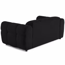 Best Mobilier 3021N canapé Noir - Vue supplémentaire 5