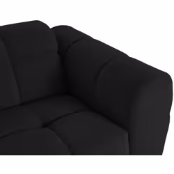 Best Mobilier 3021N canapé Noir - Vue supplémentaire 6