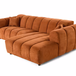 Best Mobilier 3026TER canapé Orange - Vue supplémentaire 2
