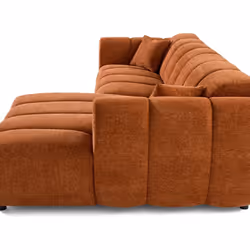 Best Mobilier 3026TER canapé Orange - Vue supplémentaire 3