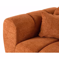 Best Mobilier 3026TER canapé Orange - Vue supplémentaire 5