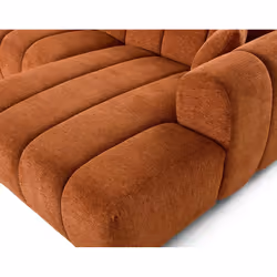 Best Mobilier 3026TER canapé Orange - Vue supplémentaire 7