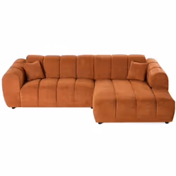 Best Mobilier 3026TER canapé Orange - Vue supplémentaire 8