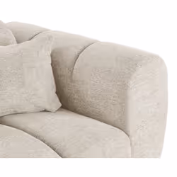Best Mobilier 3027BEI canapé Beige - Vue supplémentaire 5