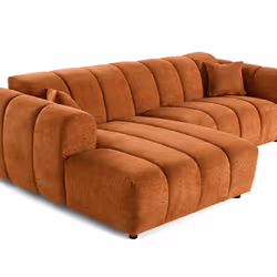 Best Mobilier 3027TER canapé Orange - Vue supplémentaire 2