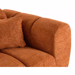 Best Mobilier 3027TER canapé Orange - Vue supplémentaire 5