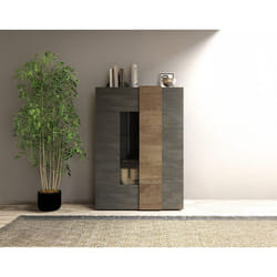 Leon - vitrine - 2 portes - 121x168 cm