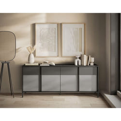 Jules - buffet bas - 4 portes - 206 cm