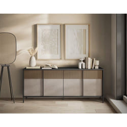 Jules - buffet bas - 4 portes - 206 cm
