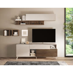 Estelle - meuble tv - 2 portes et 1 tiroir - 181 cm