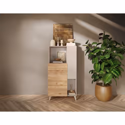 Estelle - buffet haut - 2 portes - 81x154 cm