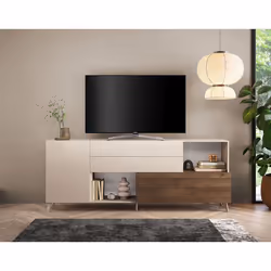Estelle - buffet bas - 2 portes et 2 tiroirs - 241 cm