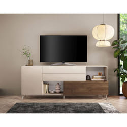 Estelle - buffet bas - 2 portes et 2 tiroirs - 241 cm
